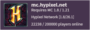 Generated server banner example